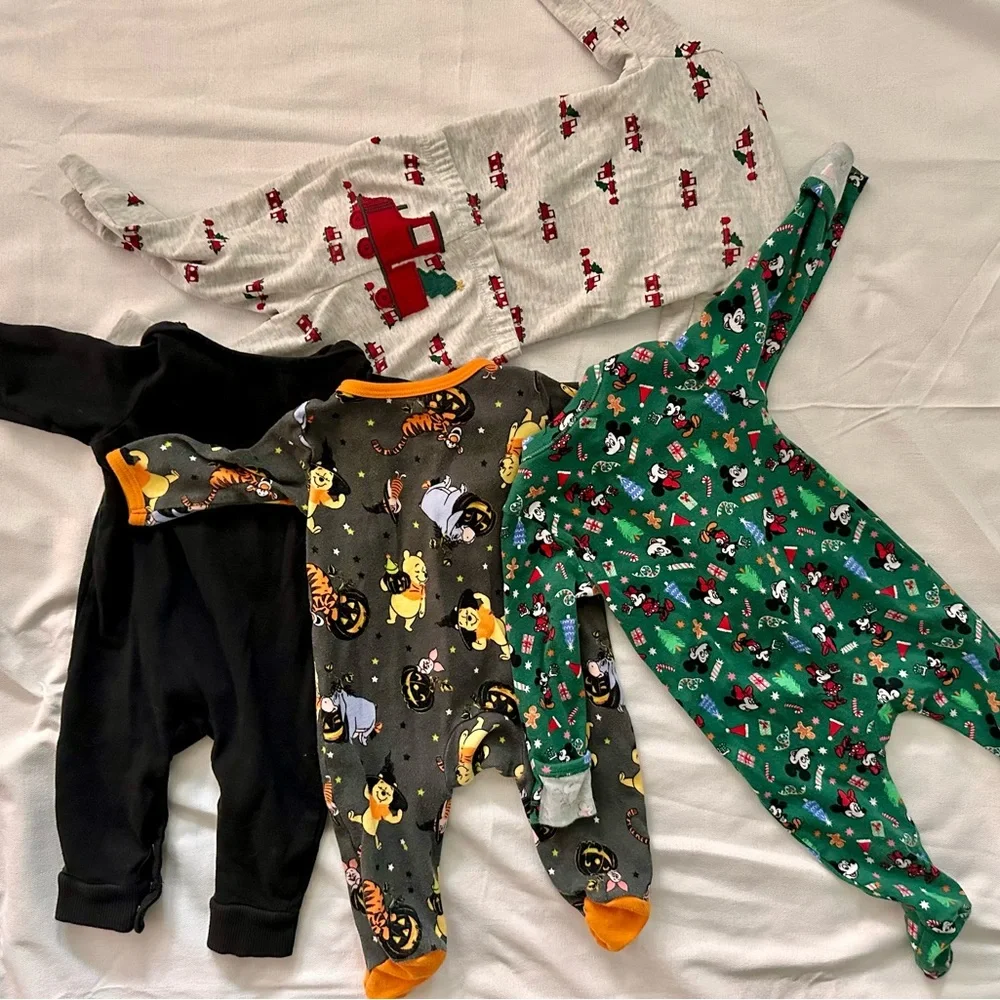 Carter's ,Black skeleton, old navy , Disney.